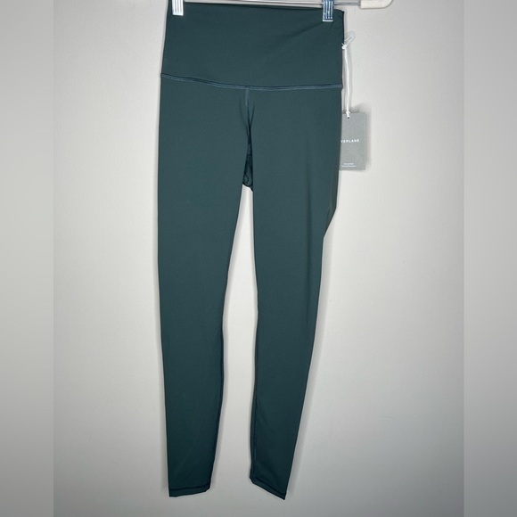 NWT Everlane Perform Regular Leggings, XS, S Dark Green - Picture 3 of 7
